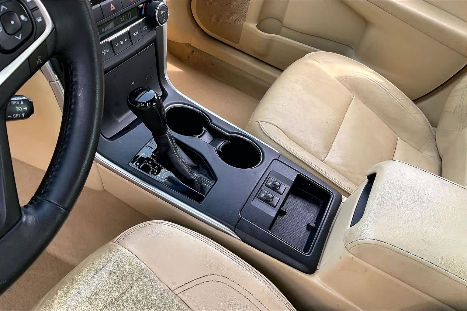 2015 Toyota Camry XLE Ruby Flare Pearl at Mac Haik Ford