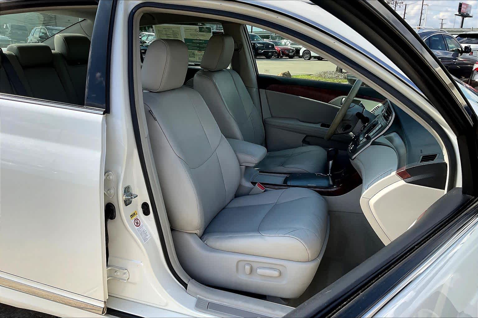 2012 Toyota Avalon  Blizzard Pearl at Lexus Southwest Houston