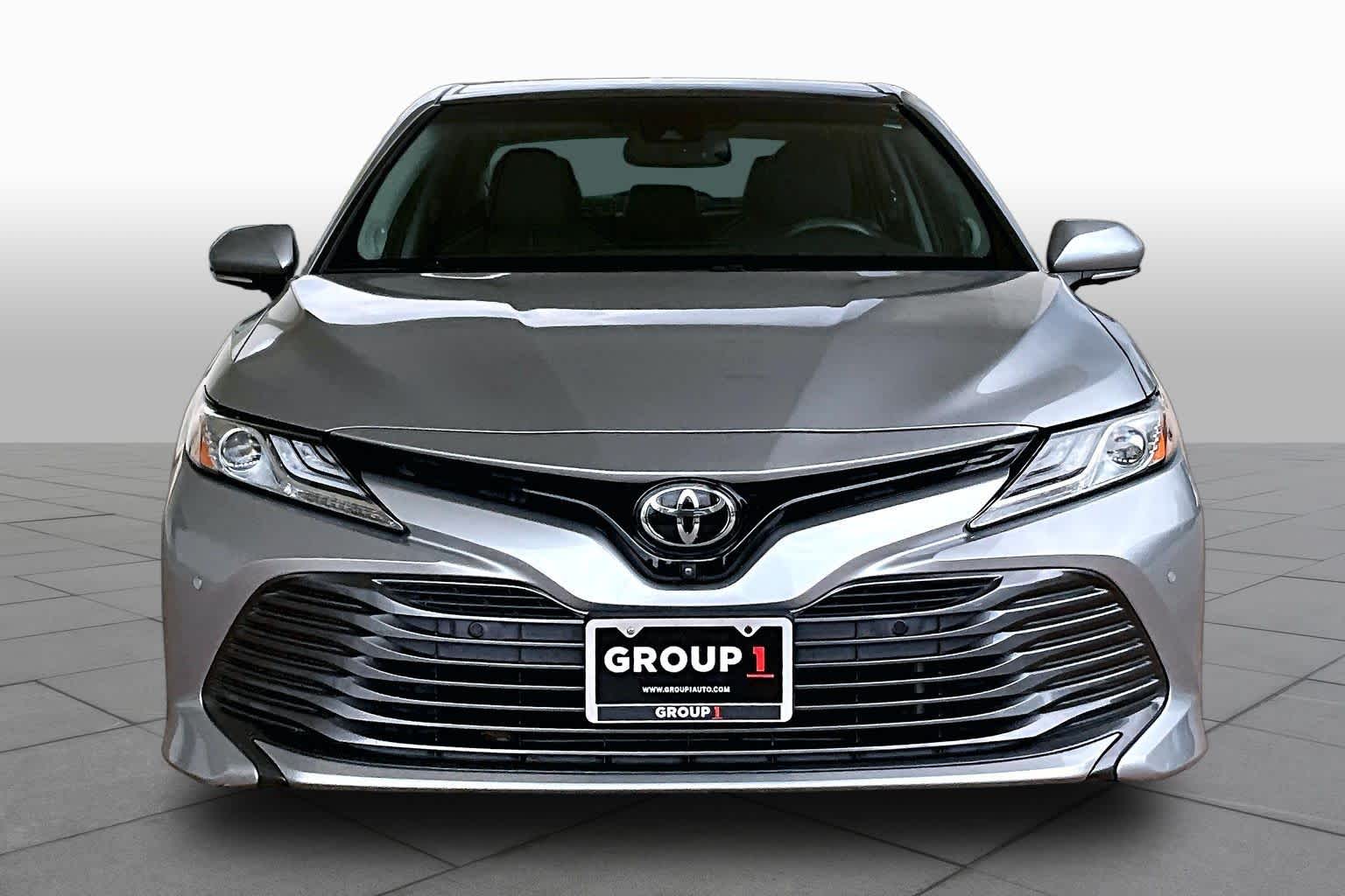 2018 Toyota Camry XLE V6 Celestial Silver Metallic at Beck & Masten Kia