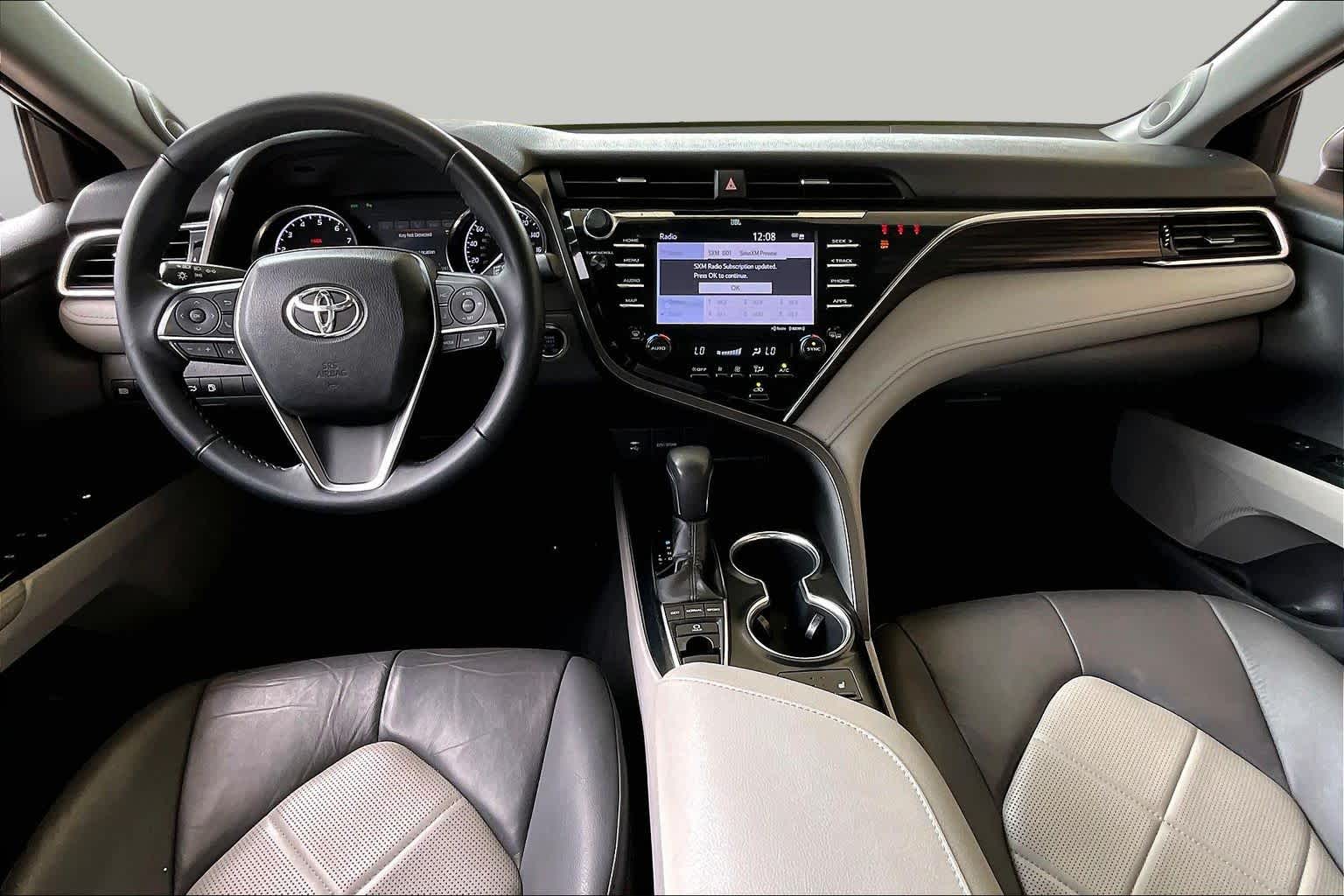 2018 Toyota Camry XLE V6 Celestial Silver Metallic at Beck & Masten Kia
