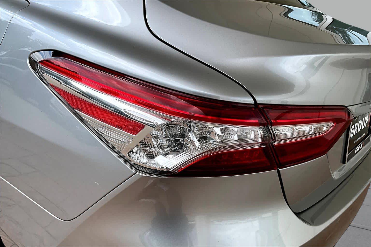 2018 Toyota Camry XLE V6 Celestial Silver Metallic at Beck & Masten Kia