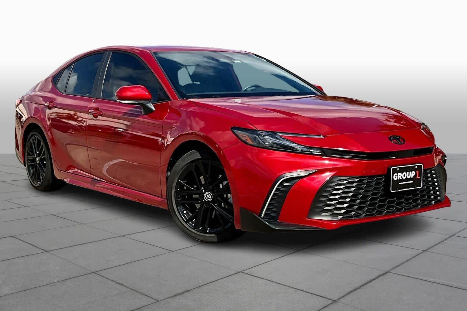 2025 Toyota Camry SE Supersonic Red at Sterling McCall Lexus of Clear Lake