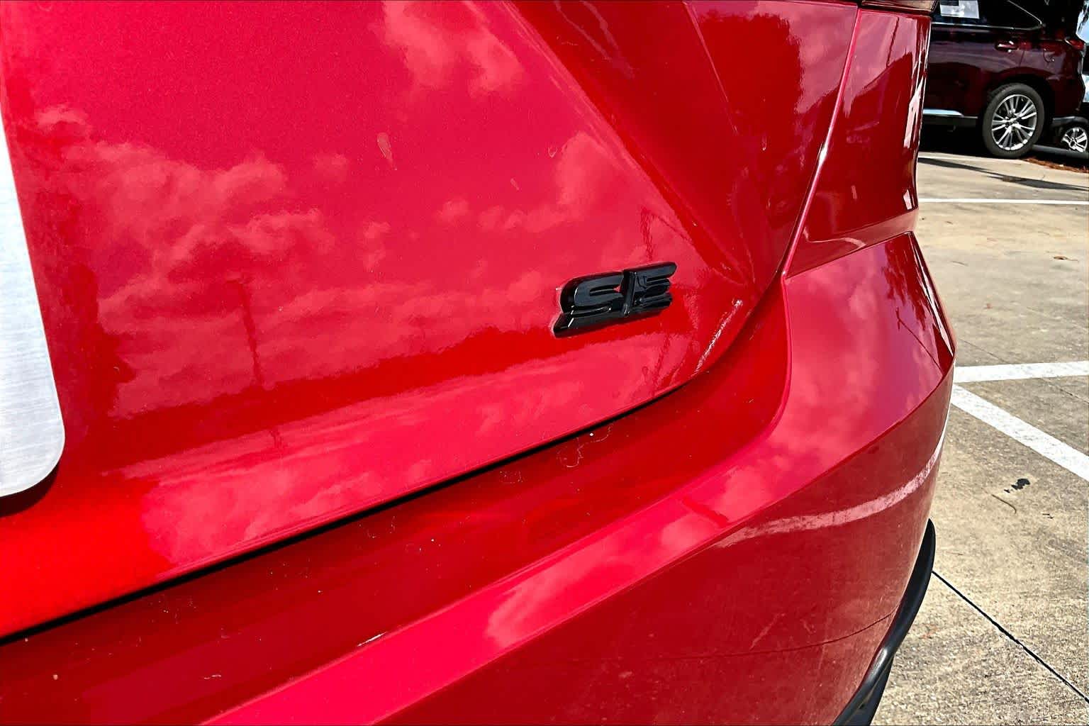 2025 Toyota Camry SE Supersonic Red at Sterling McCall Lexus of Clear Lake