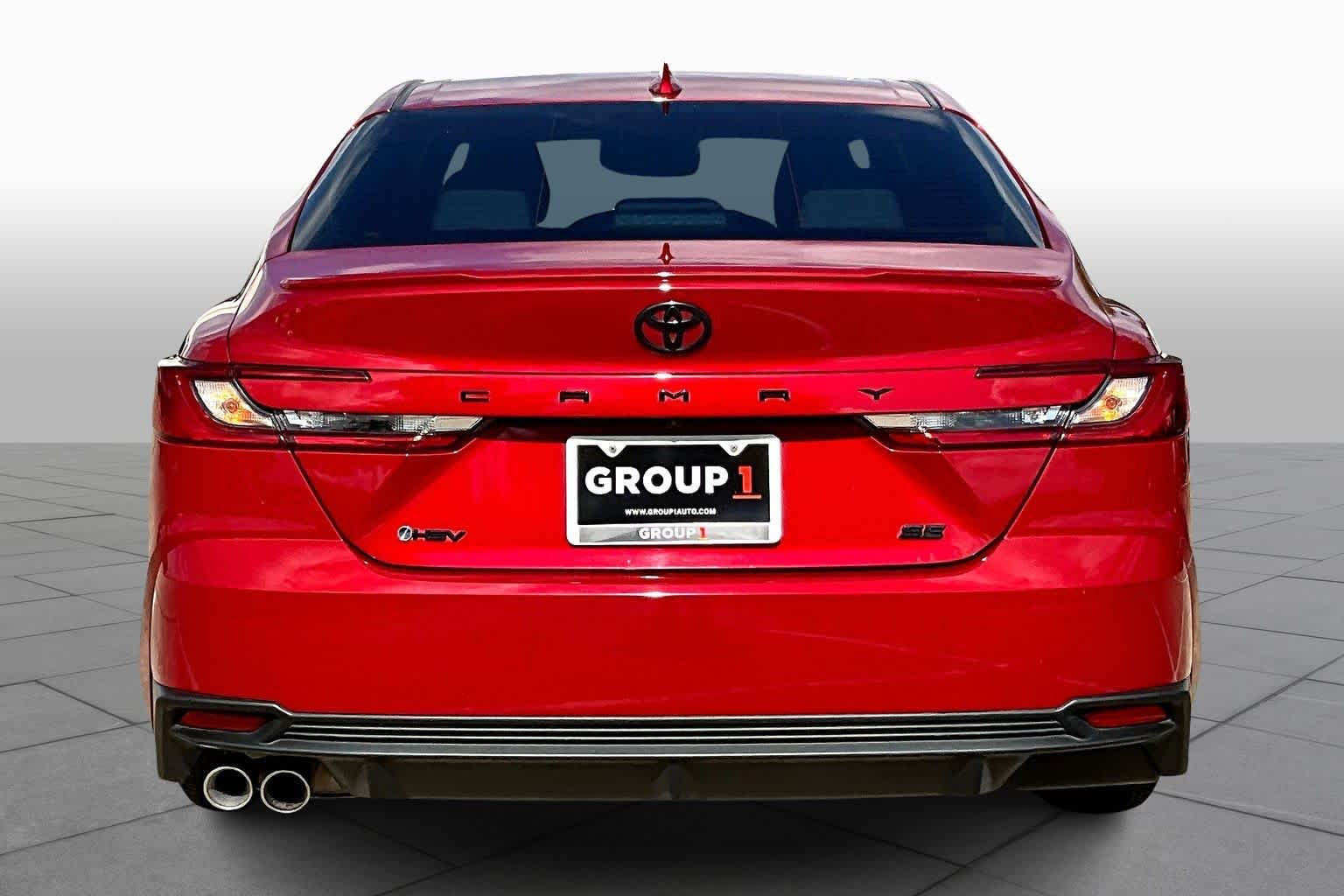 2025 Toyota Camry SE Supersonic Red at Sterling McCall Lexus of Clear Lake