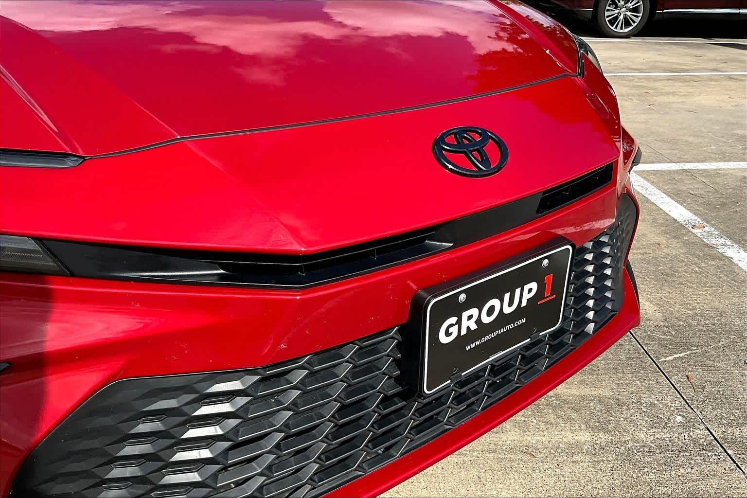 2025 Toyota Camry SE Supersonic Red at Sterling McCall Lexus of Clear Lake