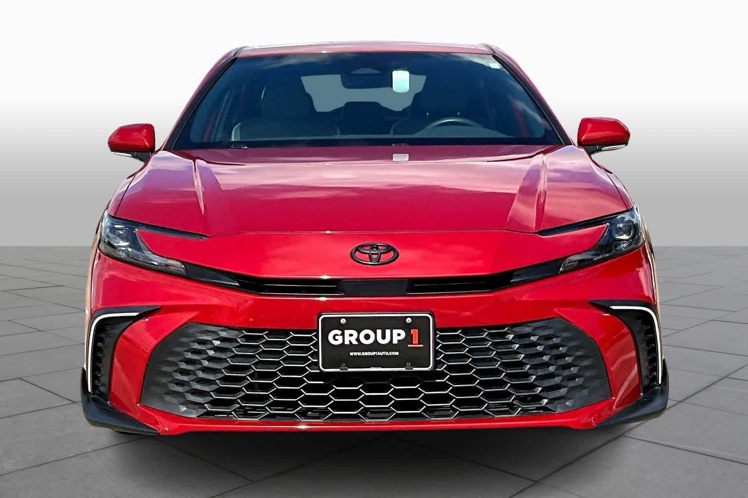 2025 Toyota Camry SE Supersonic Red at Sterling McCall Lexus of Clear Lake