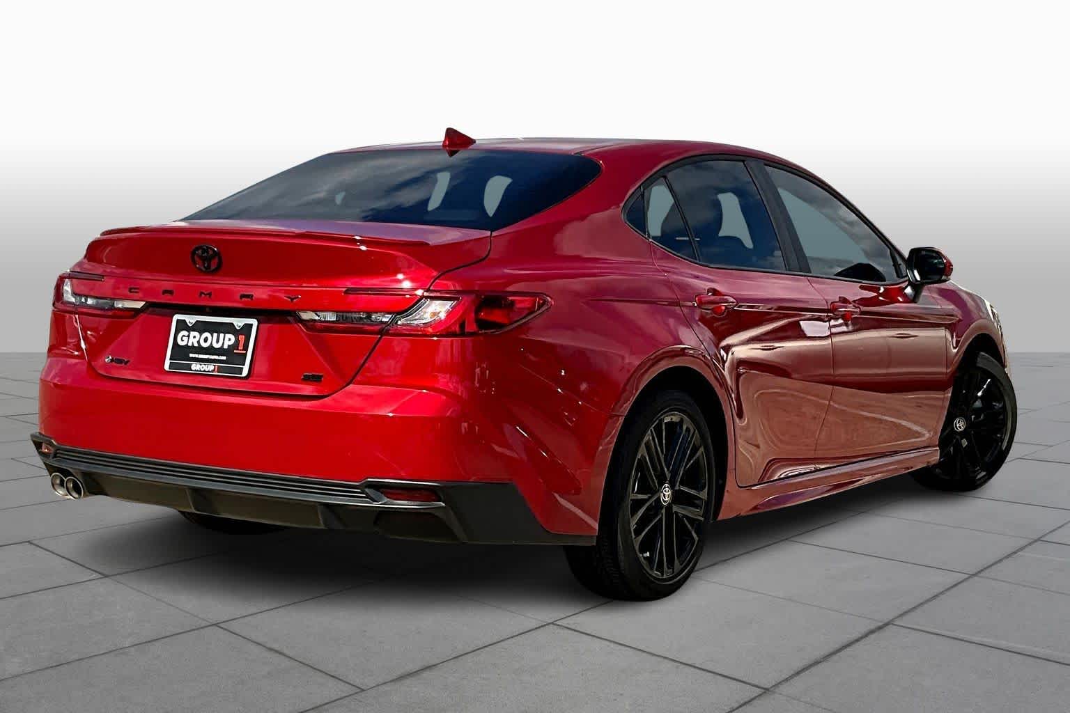 2025 Toyota Camry SE Supersonic Red at Sterling McCall Lexus of Clear Lake