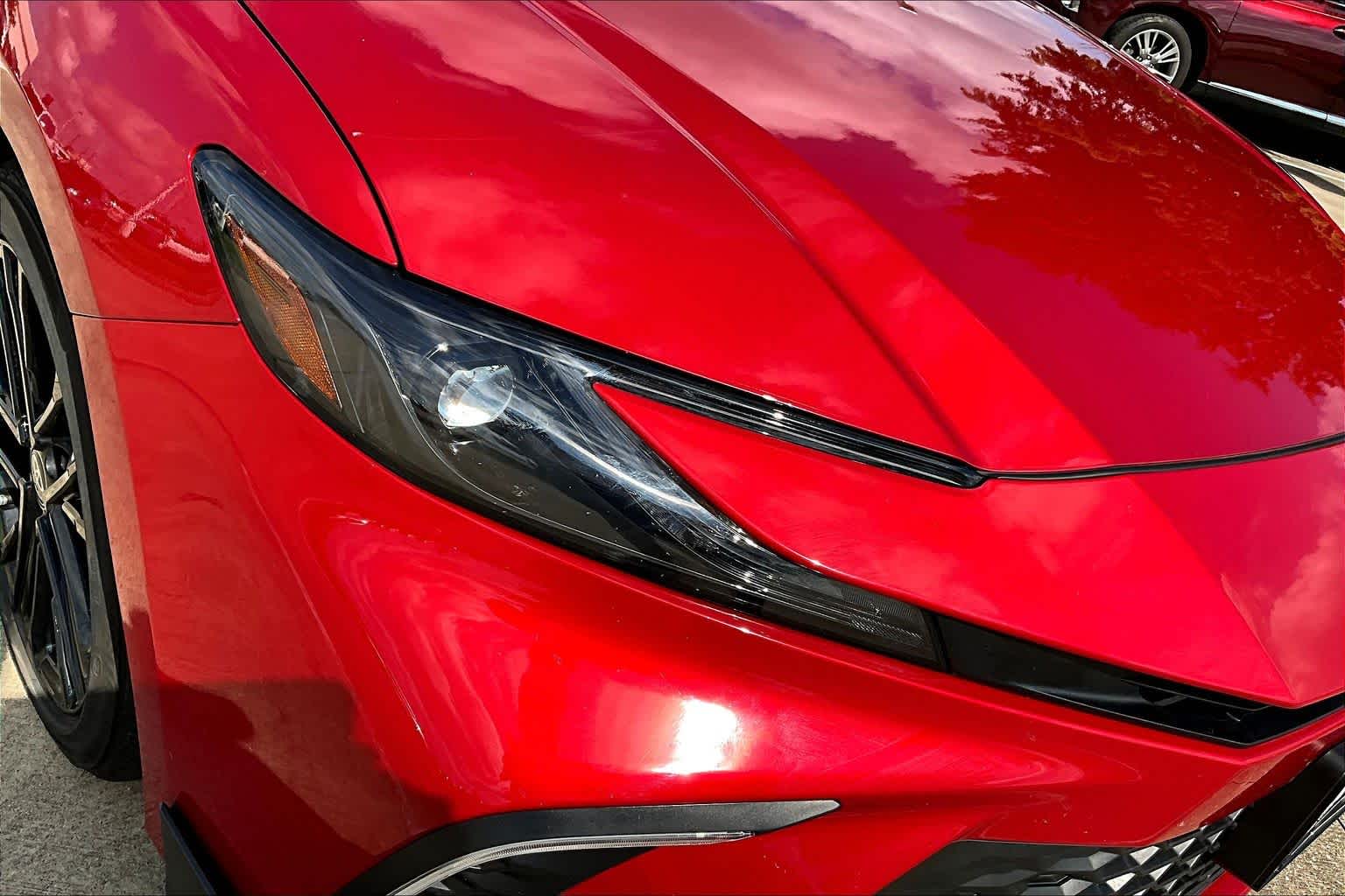 2025 Toyota Camry SE Supersonic Red at Sterling McCall Lexus of Clear Lake
