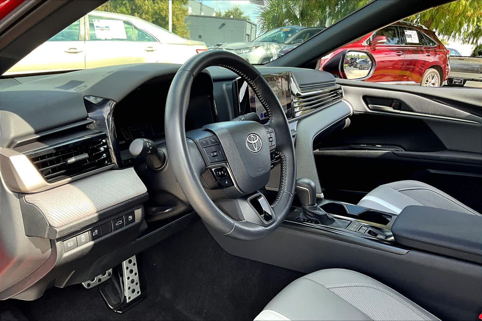 2025 Toyota Camry SE Supersonic Red at Sterling McCall Lexus of Clear Lake
