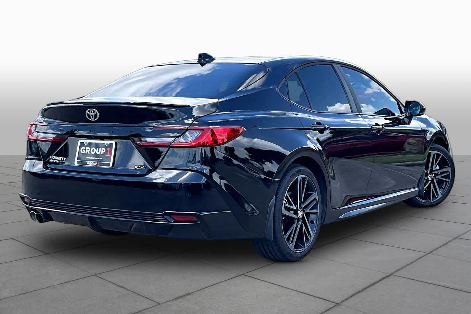 2025 Toyota Camry XSE Midnight Black Metallic at Group 1 Toyota Southwest