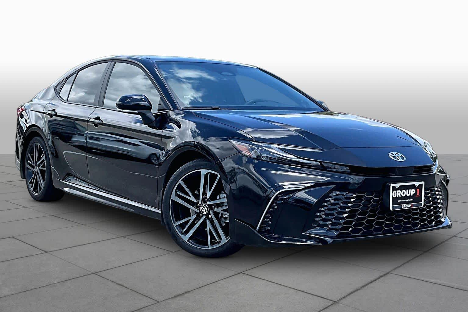 2025 Toyota Camry XSE Midnight Black Metallic at Group 1 Toyota Southwest