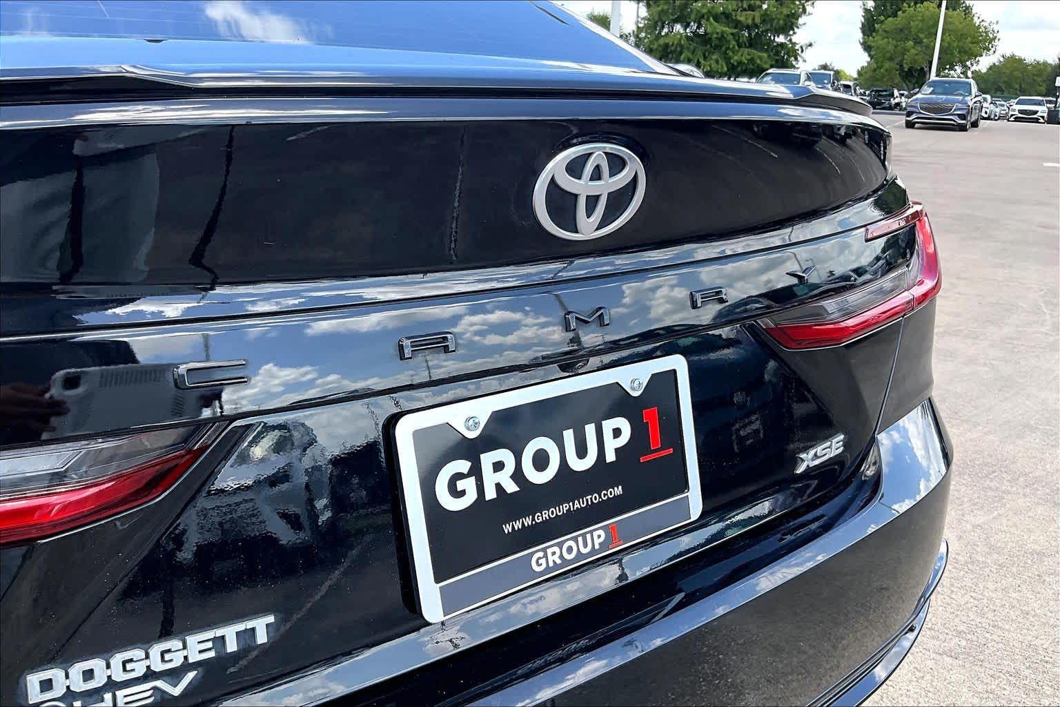 2025 Toyota Camry XSE Midnight Black Metallic at Group 1 Toyota Southwest
