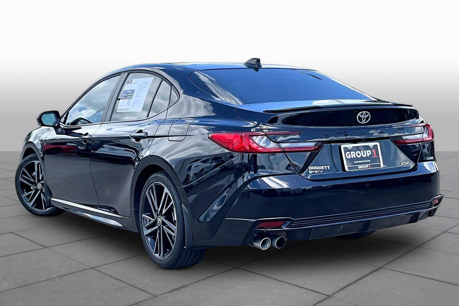 2025 Toyota Camry XSE Midnight Black Metallic at Group 1 Toyota Southwest