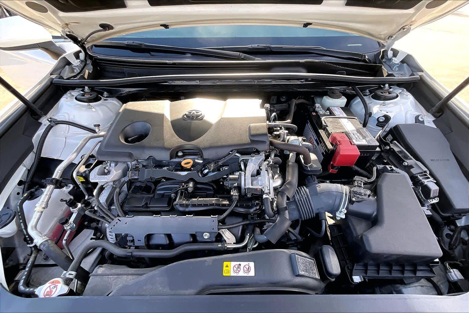 2020 Toyota Camry SE Super White at Mercedes-Benz of Houston North