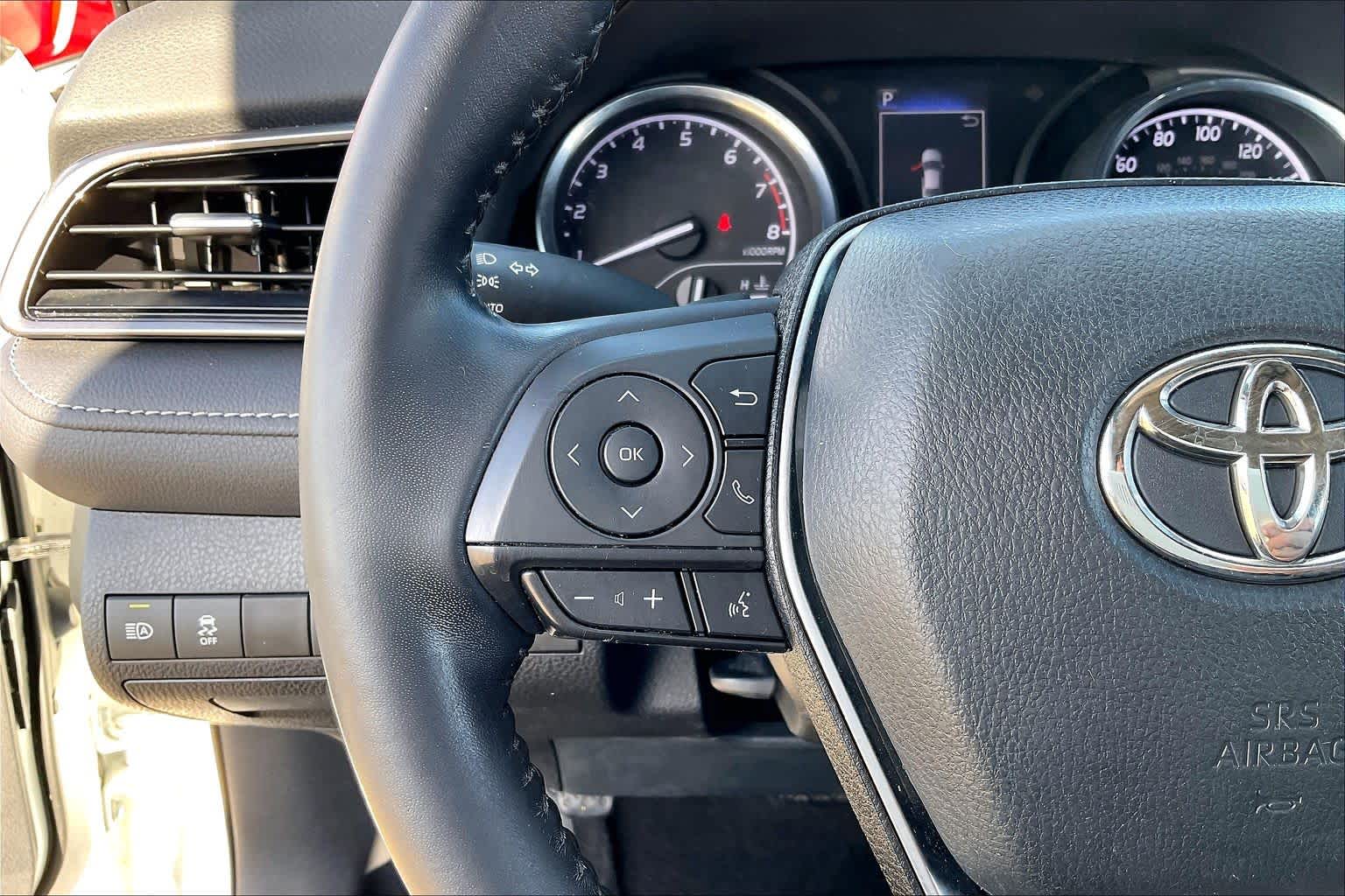 2020 Toyota Camry SE Super White at Mercedes-Benz of Houston North