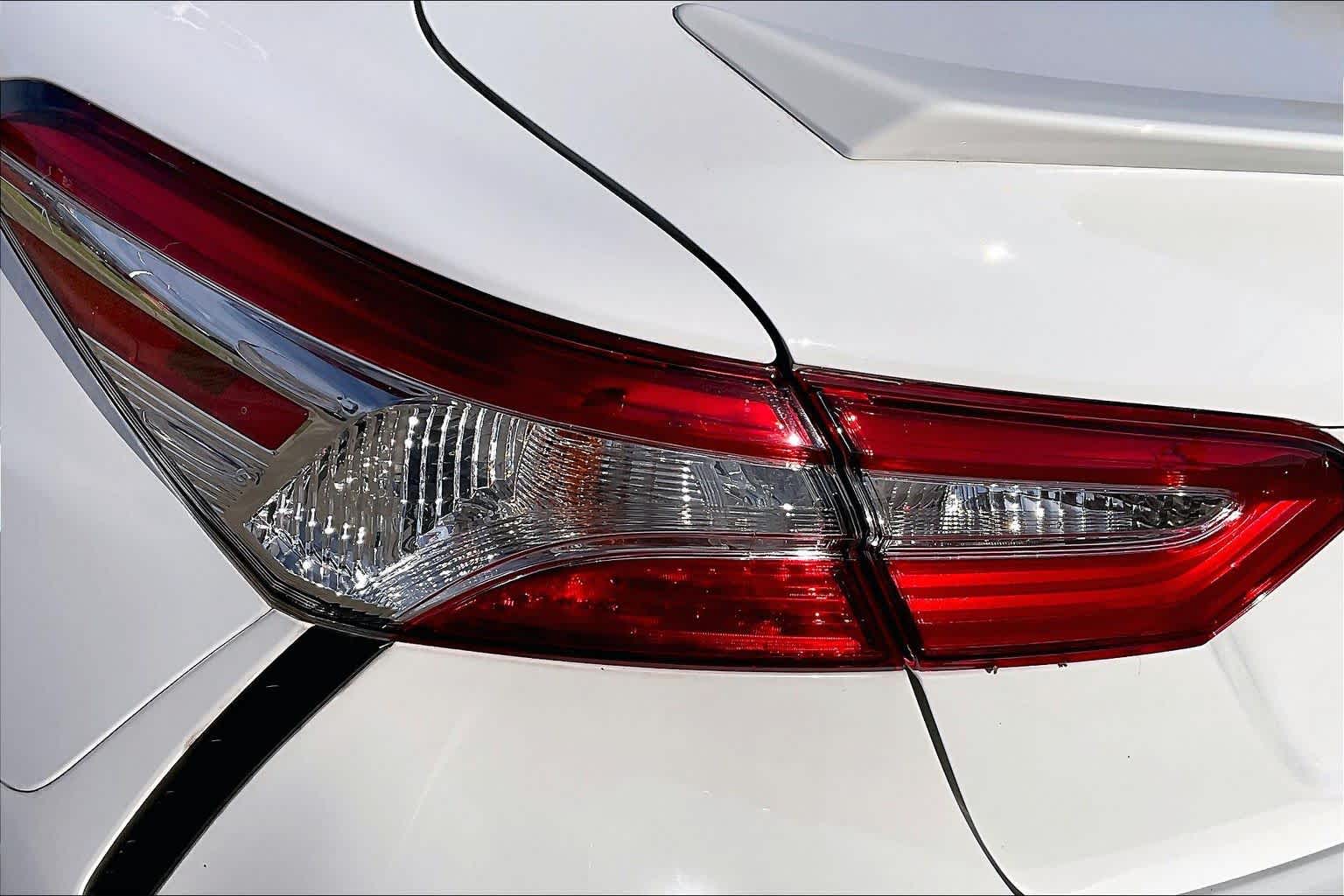 2020 Toyota Camry SE Super White at Mercedes-Benz of Houston North