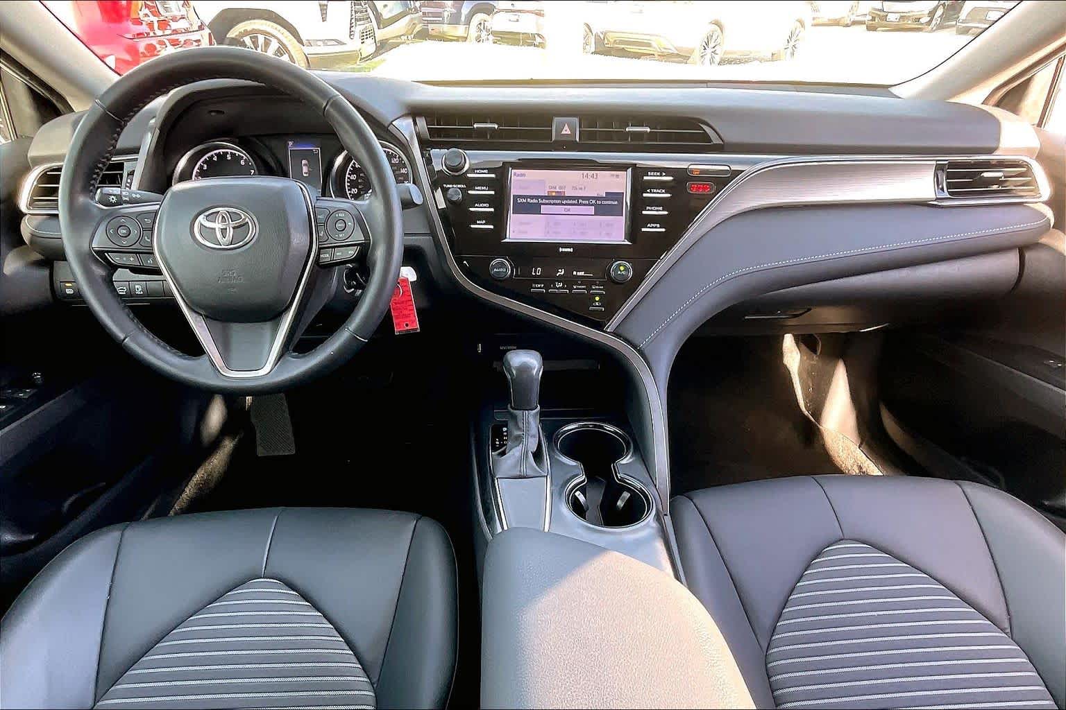 2020 Toyota Camry SE Super White at Mercedes-Benz of Houston North