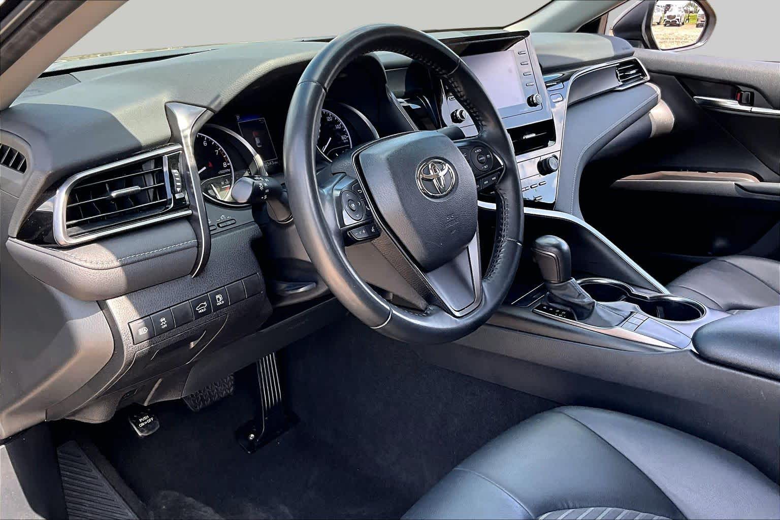 2023 Toyota Camry SE Midnight Black Metallic at Group 1 Toyota Southwest