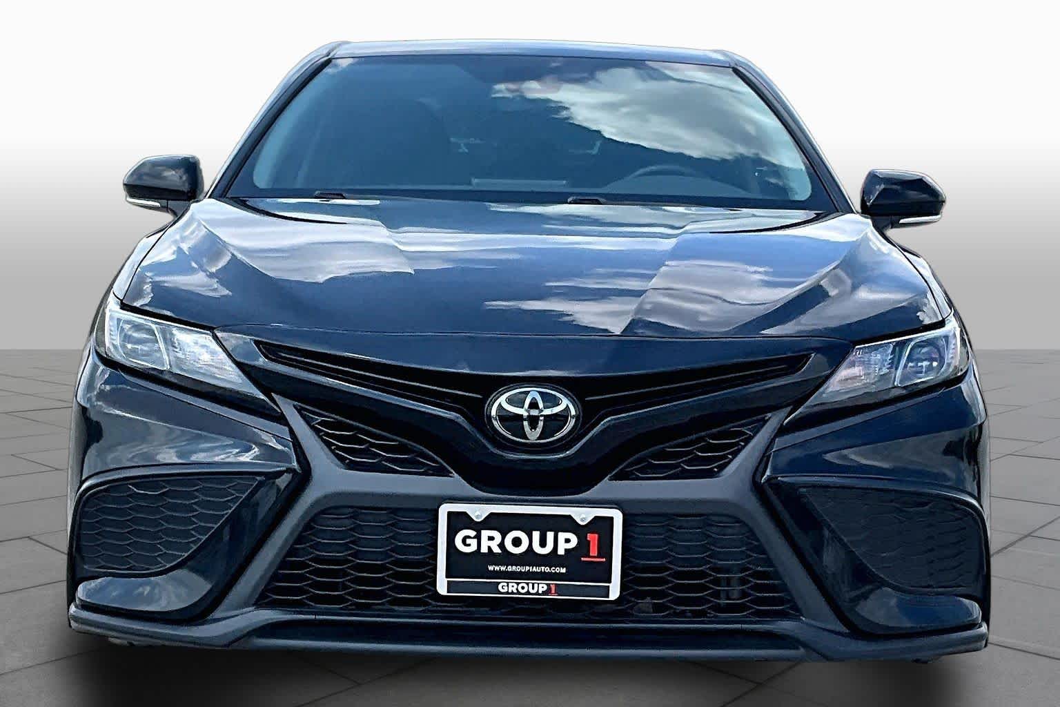2023 Toyota Camry SE Midnight Black Metallic at Group 1 Toyota Southwest