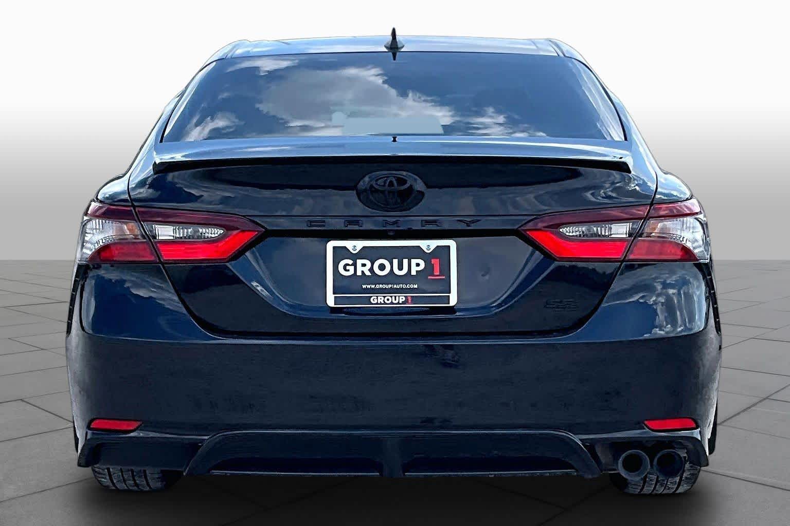 2023 Toyota Camry SE Midnight Black Metallic at Group 1 Toyota Southwest