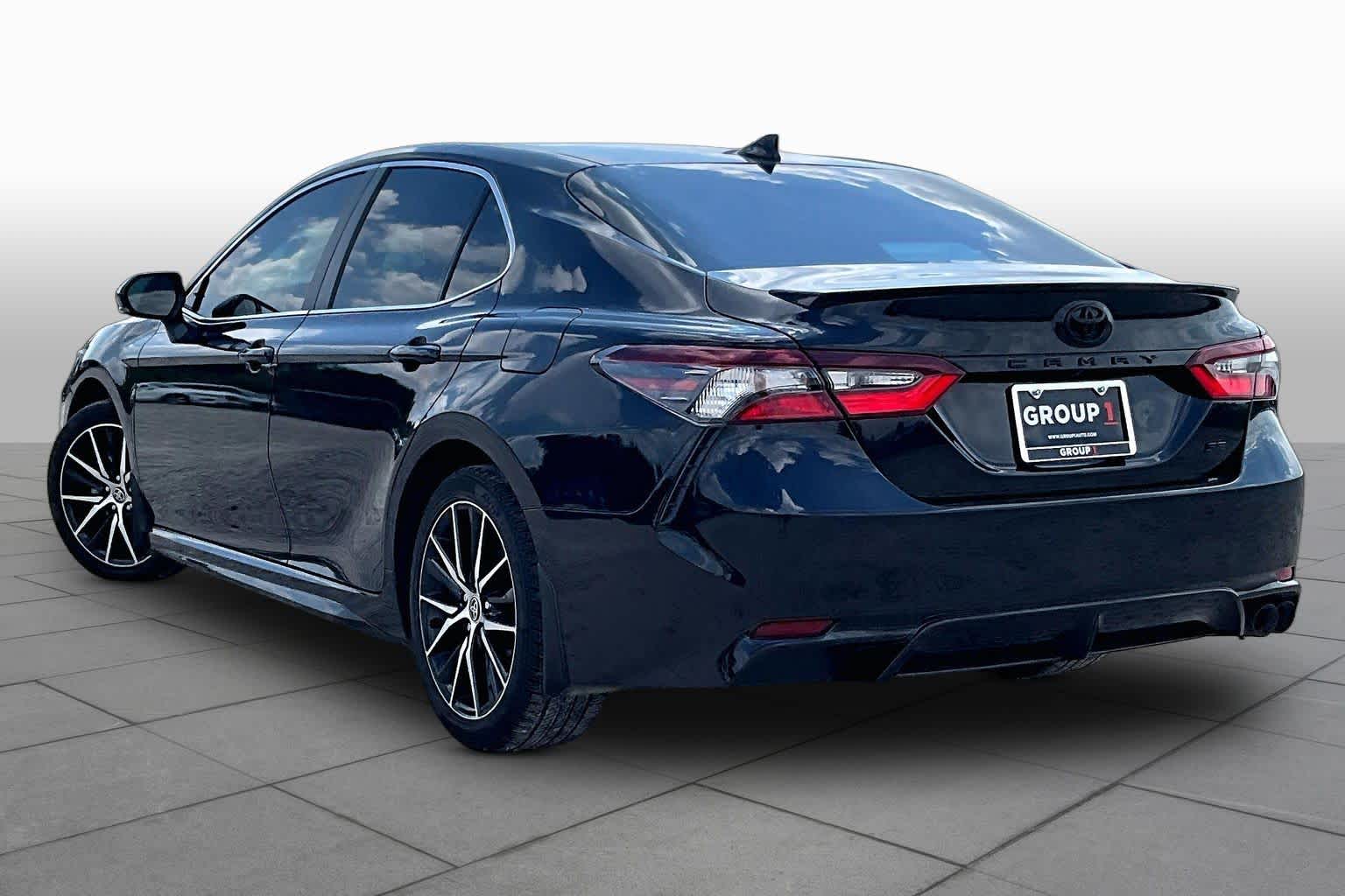 2023 Toyota Camry SE Midnight Black Metallic at Group 1 Toyota Southwest