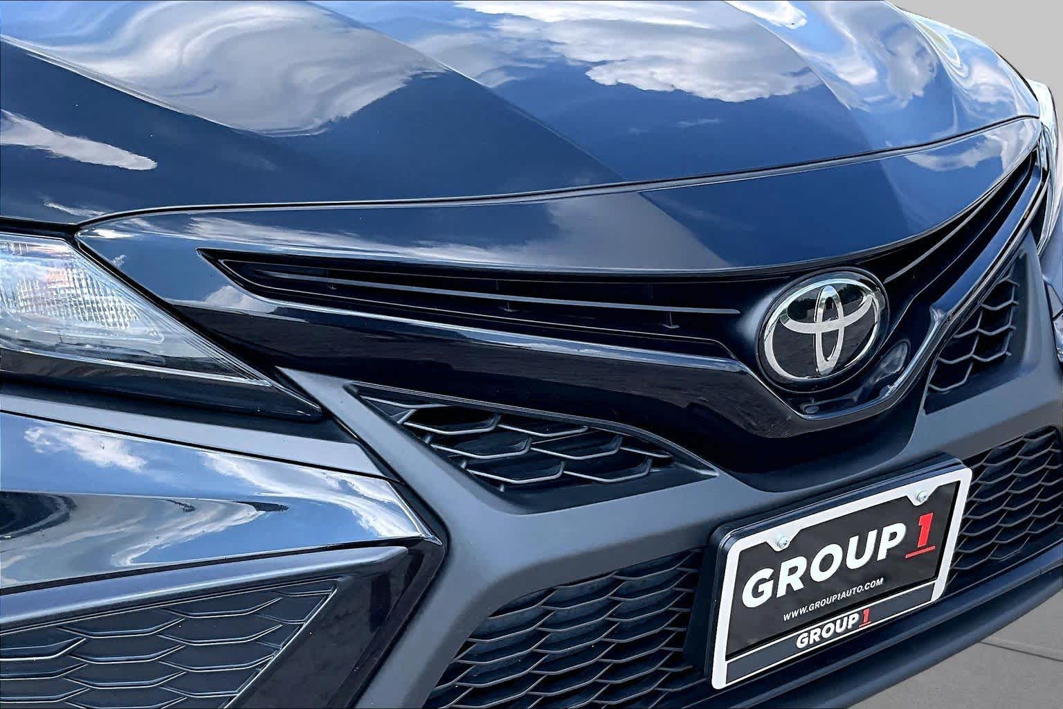 2023 Toyota Camry SE Midnight Black Metallic at Group 1 Toyota Southwest