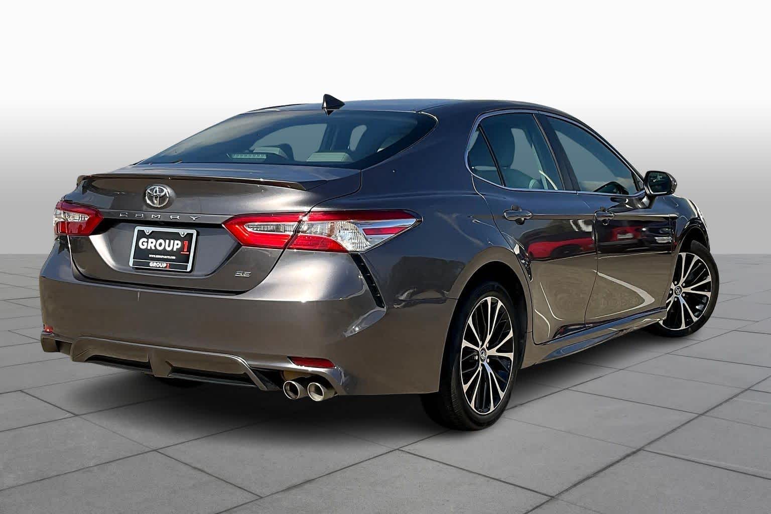 2020 Toyota Camry SE Predawn Gray Mica at Honda of Clear Lake