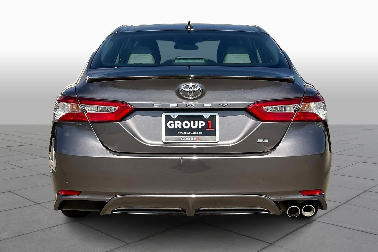 2020 Toyota Camry SE Predawn Gray Mica at Honda of Clear Lake