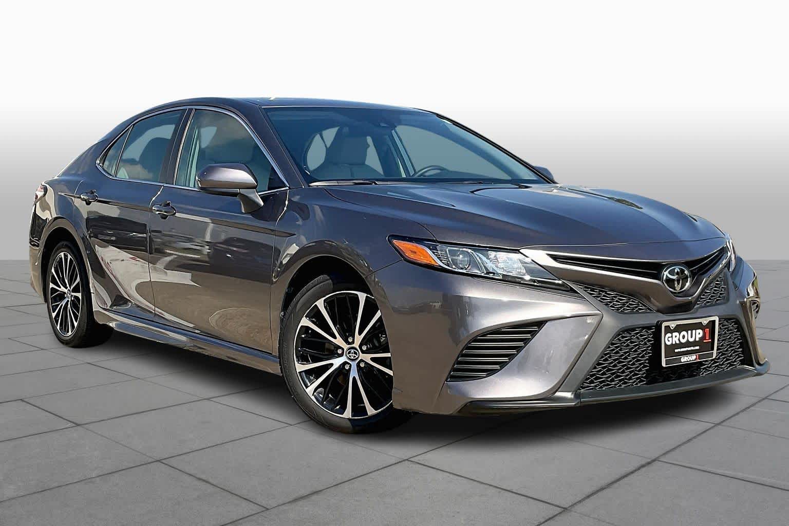 2020 Toyota Camry SE Predawn Gray Mica at Honda of Clear Lake