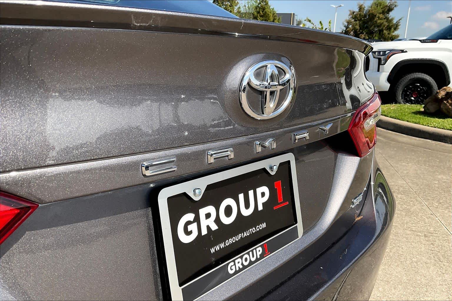 2020 Toyota Camry SE Predawn Gray Mica at Honda of Clear Lake