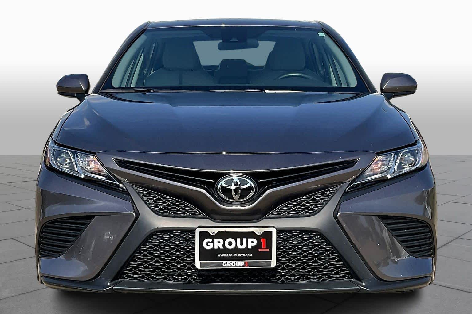 2020 Toyota Camry SE Predawn Gray Mica at Honda of Clear Lake