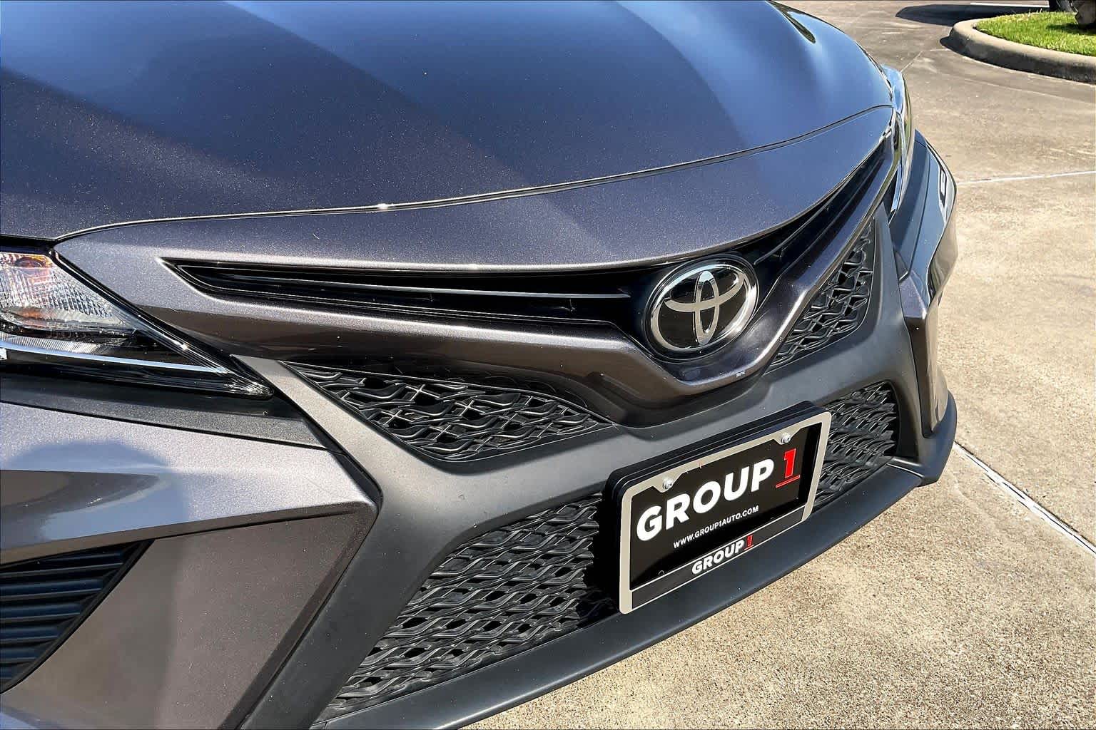 2020 Toyota Camry SE Predawn Gray Mica at Honda of Clear Lake