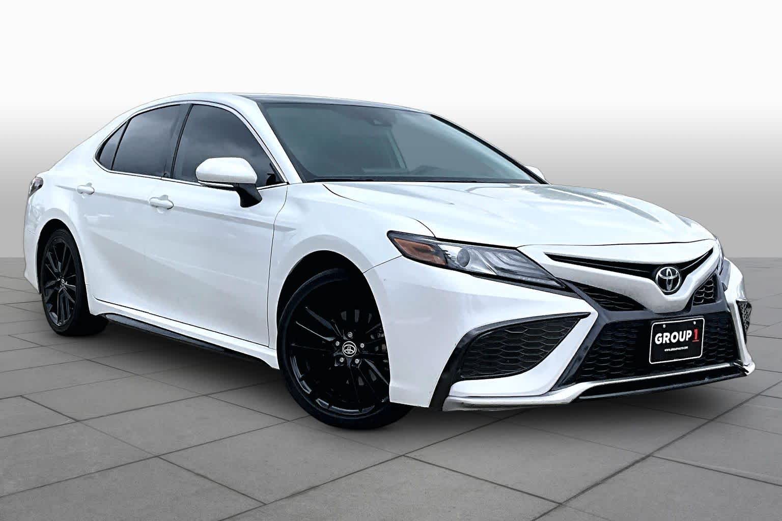 2021 Toyota Camry XSE Wind Chill Pearl at Tomball Ford