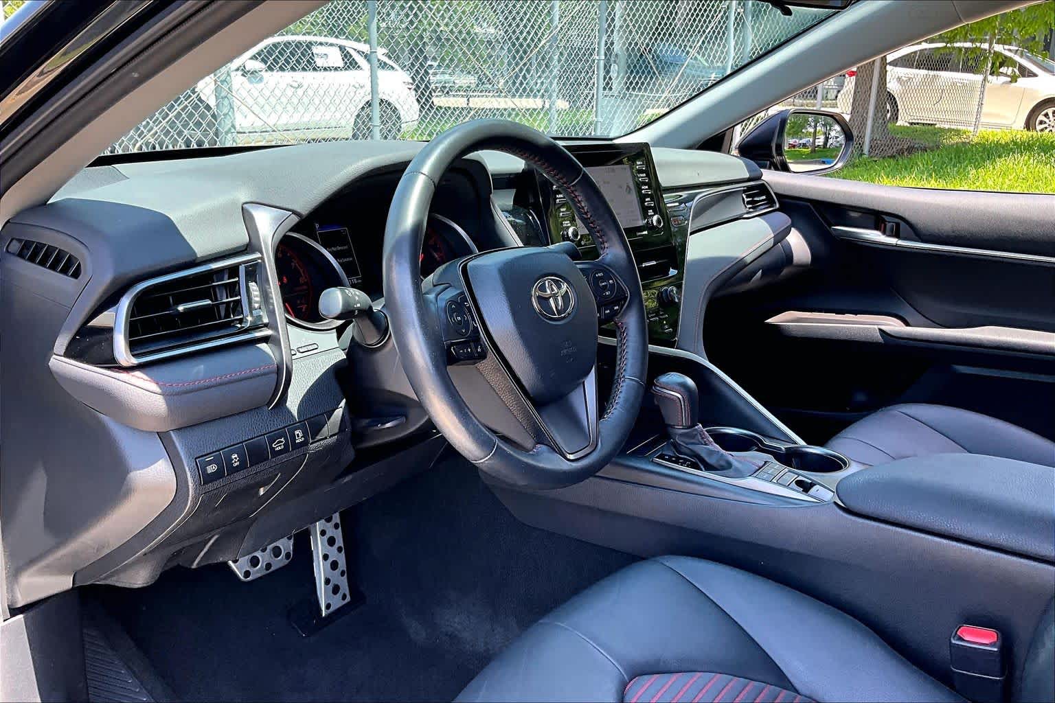 2024 Toyota Camry TRD V6 Midnight Black Metallic at Tomball Ford