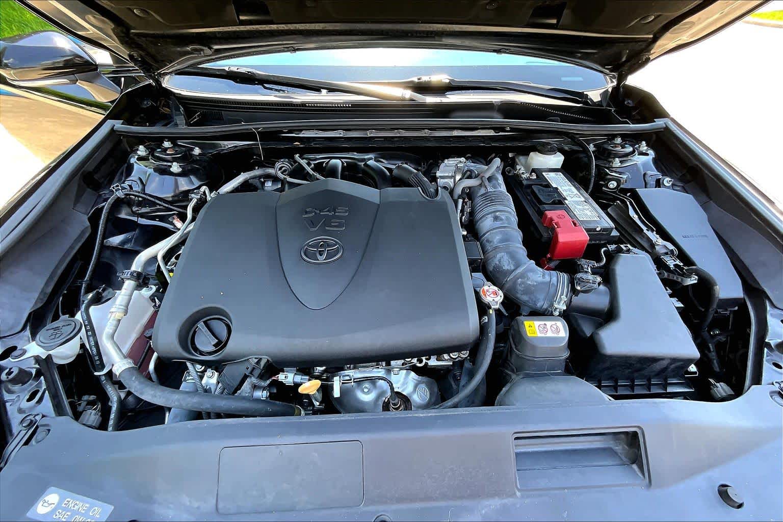 2024 Toyota Camry TRD V6 Midnight Black Metallic at Tomball Ford