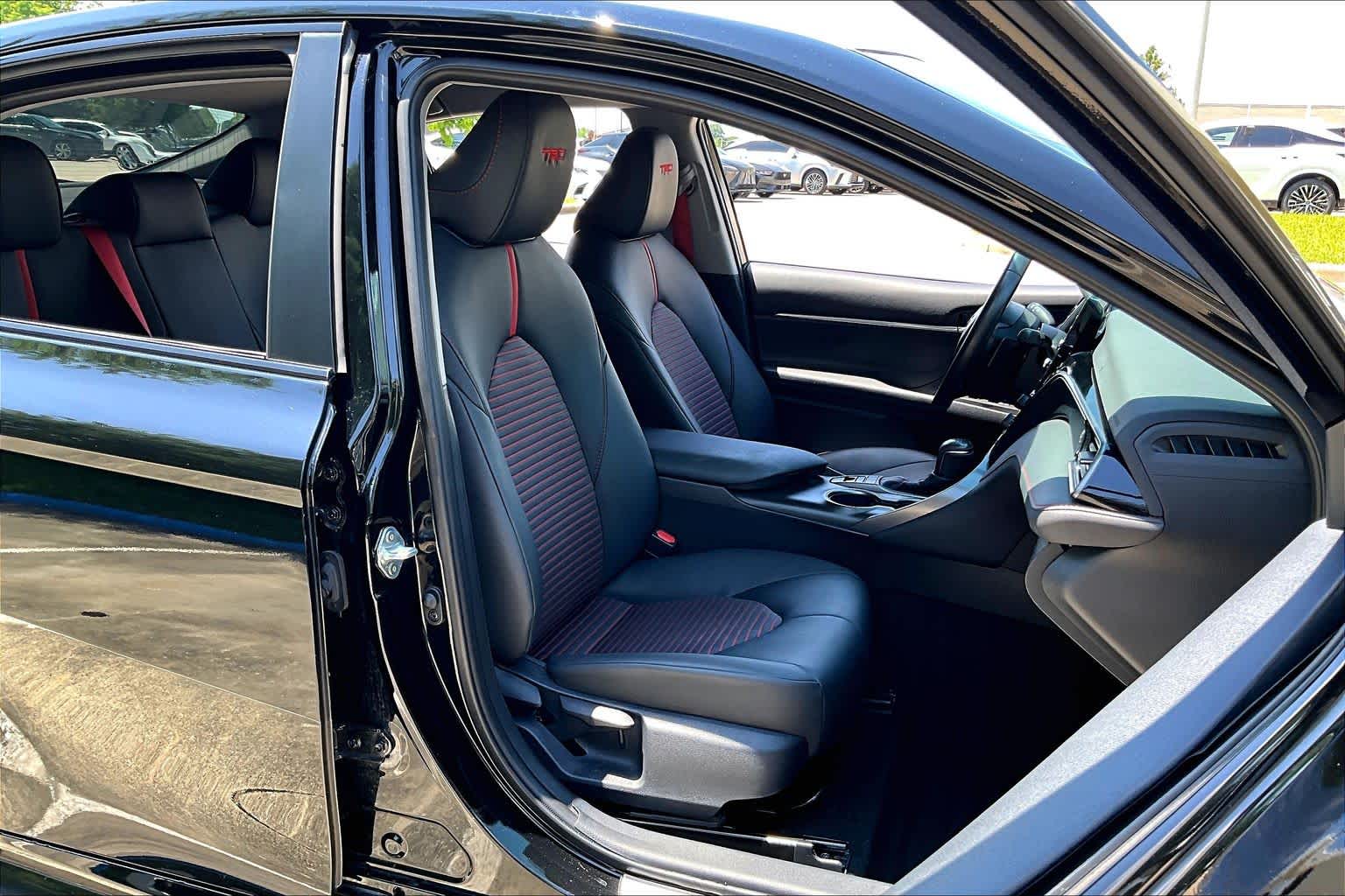 2024 Toyota Camry TRD V6 Midnight Black Metallic at Tomball Ford