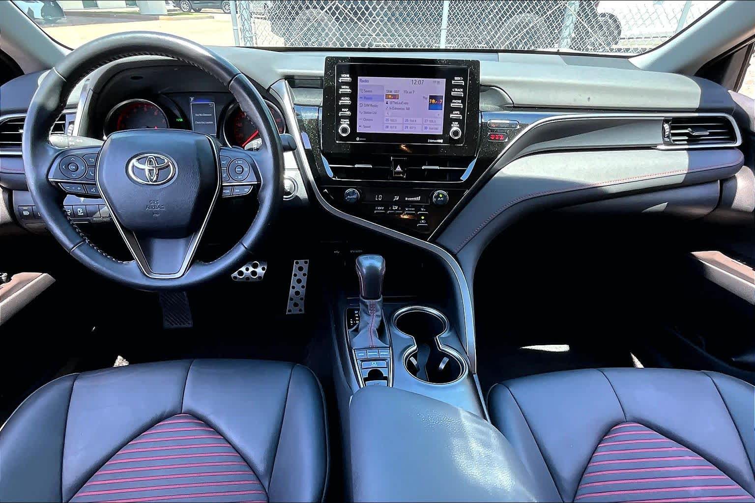 2024 Toyota Camry TRD V6 Midnight Black Metallic at Tomball Ford