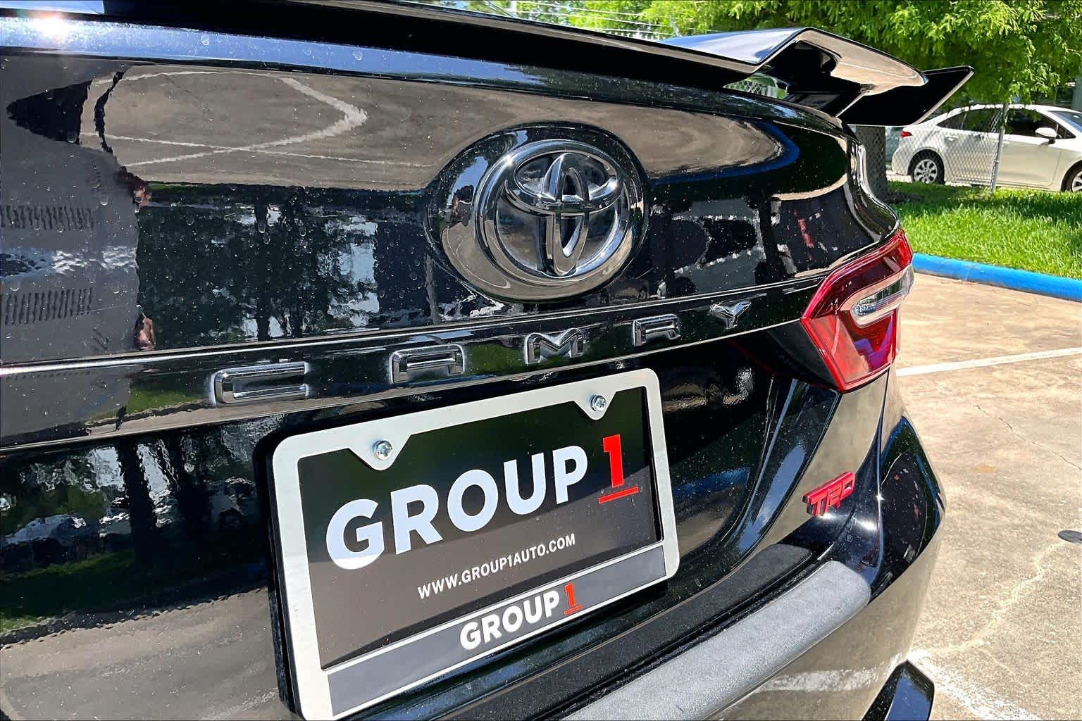 2024 Toyota Camry TRD V6 Midnight Black Metallic at Tomball Ford