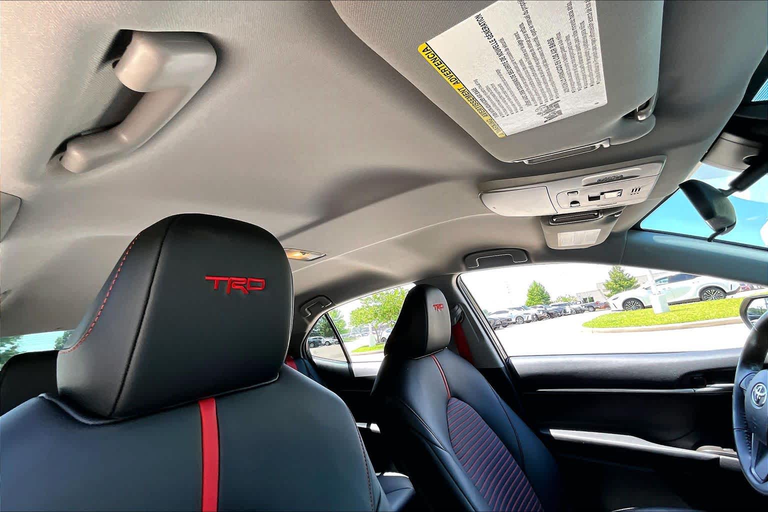 2024 Toyota Camry TRD V6 Midnight Black Metallic at Tomball Ford
