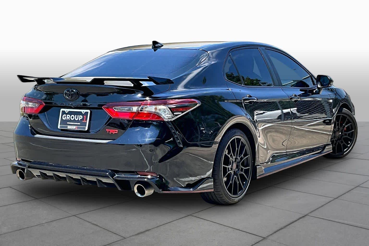 2024 Toyota Camry TRD V6 Midnight Black Metallic at Tomball Ford