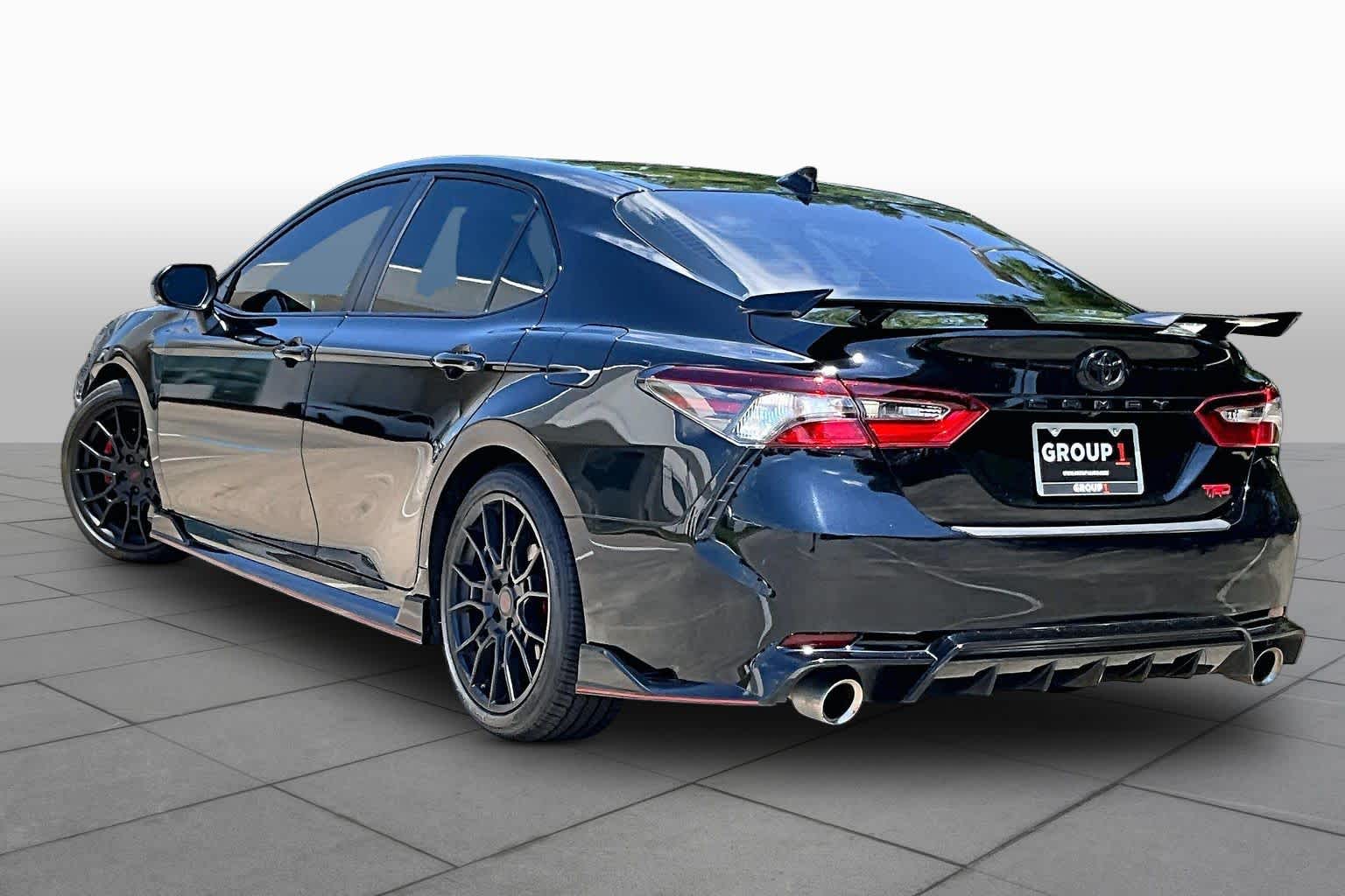 2024 Toyota Camry TRD V6 Midnight Black Metallic at Tomball Ford