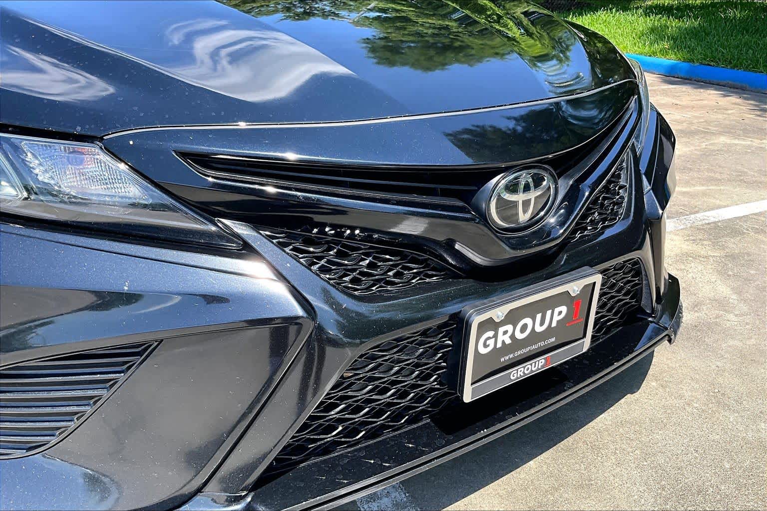 2024 Toyota Camry TRD V6 Midnight Black Metallic at Tomball Ford