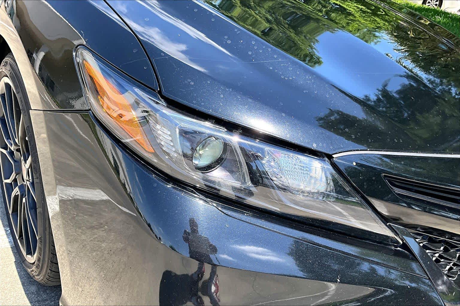 2024 Toyota Camry TRD V6 Midnight Black Metallic at Tomball Ford