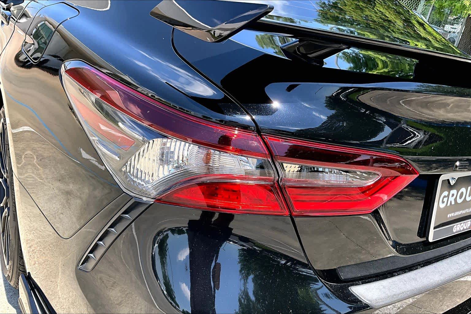 2024 Toyota Camry TRD V6 Midnight Black Metallic at Tomball Ford