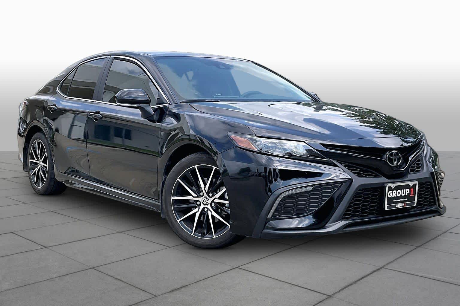 2024 Toyota Camry SE Midnight Black Metallic at Group 1 Toyota Southwest