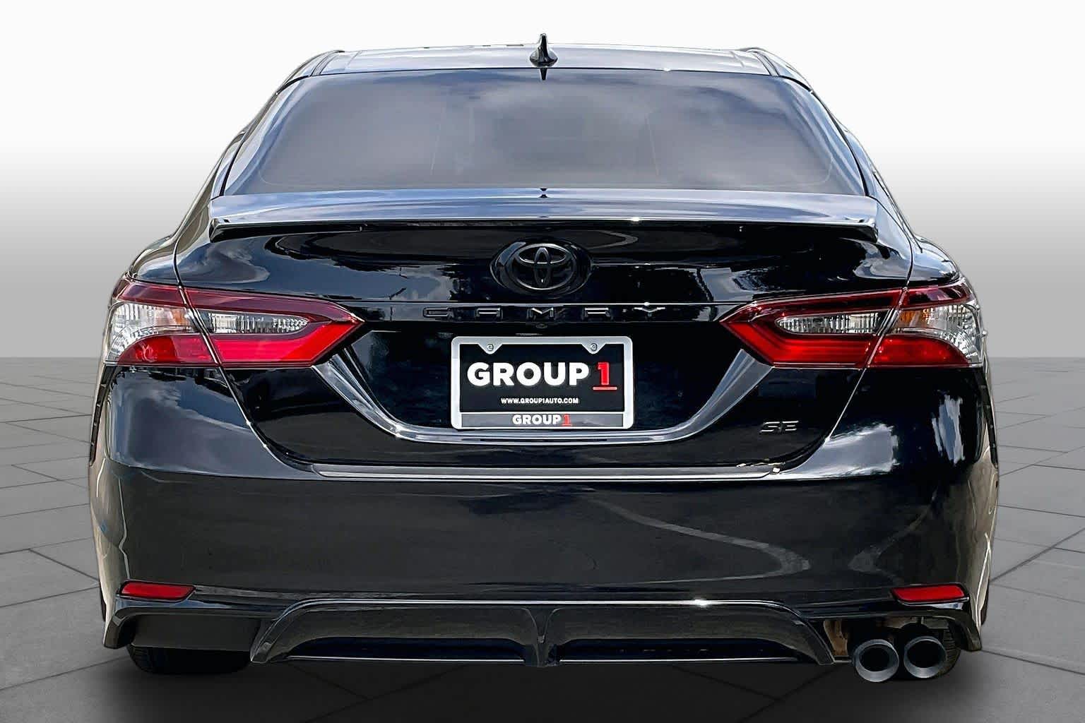 2024 Toyota Camry SE Midnight Black Metallic at Group 1 Toyota Southwest
