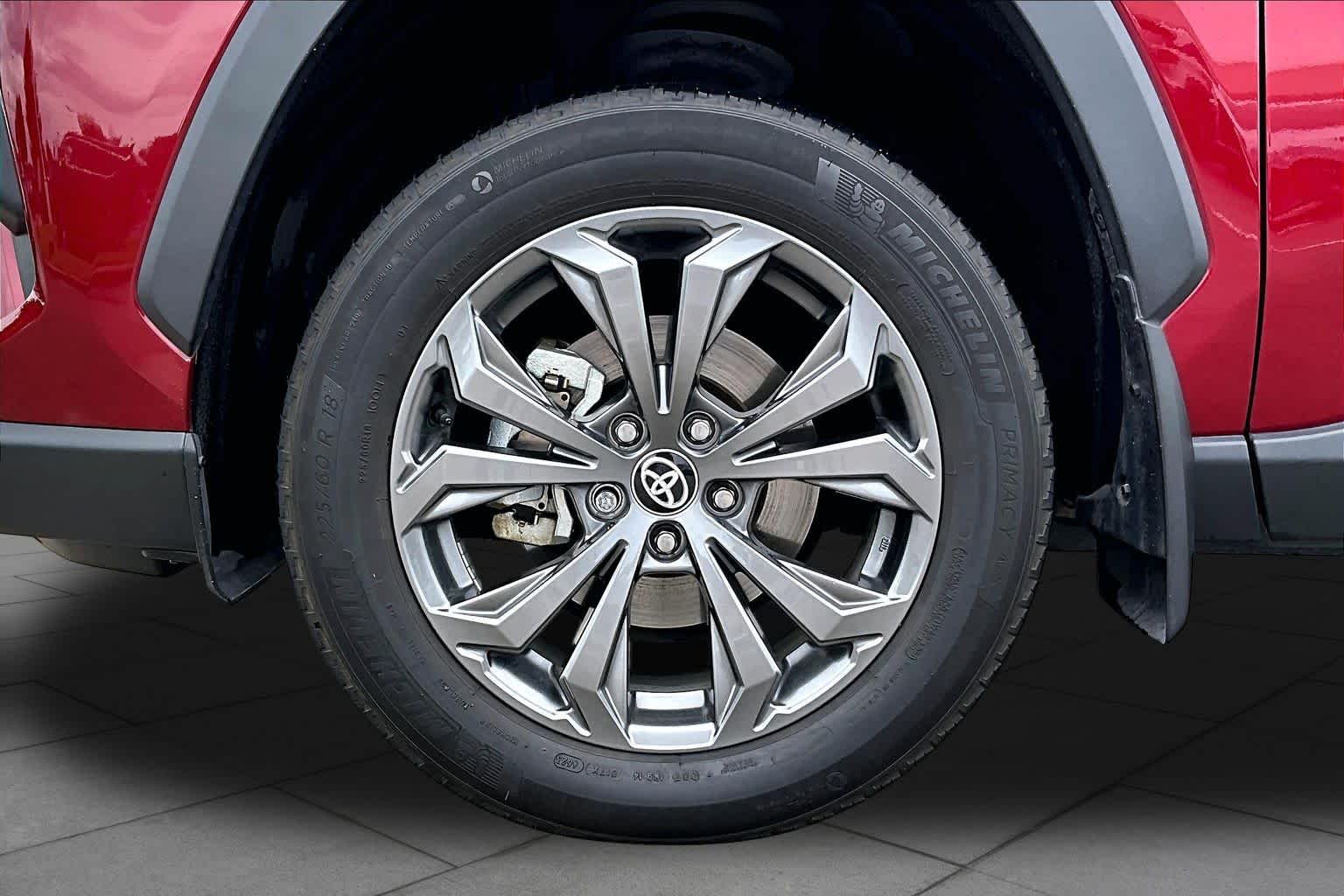 2024 Toyota RAV4 Hybrid XLE Premium Ruby Flare Pearl at Baytown Ford