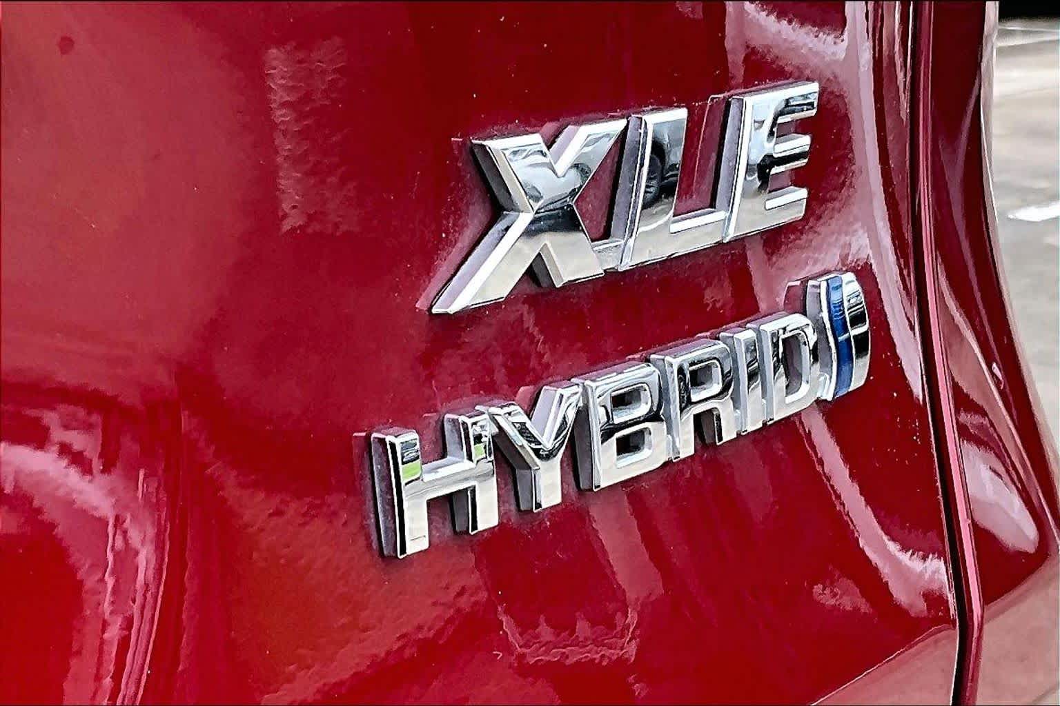 2024 Toyota RAV4 Hybrid XLE Premium Ruby Flare Pearl at Baytown Ford