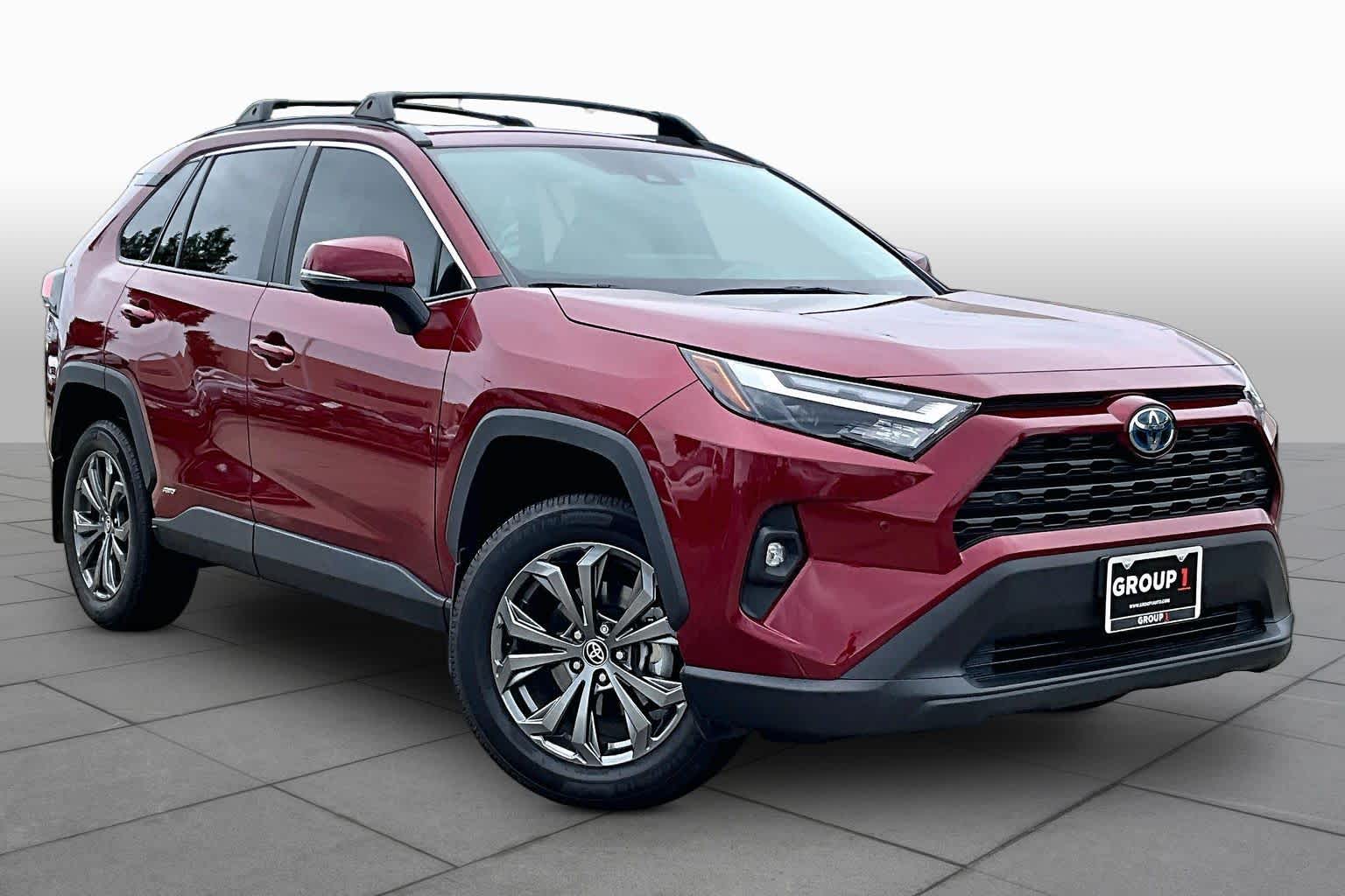2024 Toyota RAV4 Hybrid XLE Premium Ruby Flare Pearl at Baytown Ford