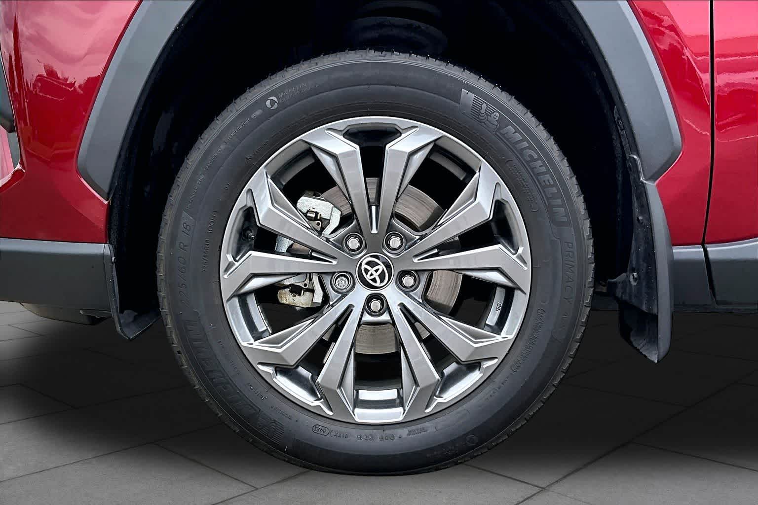 2024 Toyota RAV4 Hybrid XLE Premium Ruby Flare Pearl at AutoNation Toyota Gulf Fwy